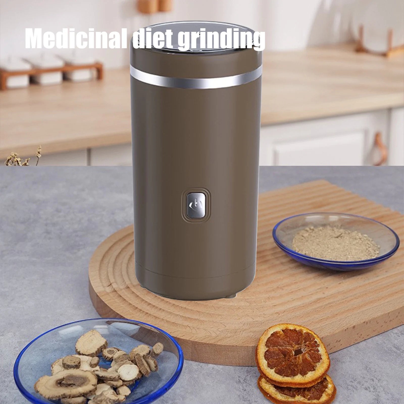 Coffee Grinder Coffee Grinder Grains Grinder Spice Grinder Herb Grinder Grinder for Coffee Beans Spices with 2 Stainless Steel Blade