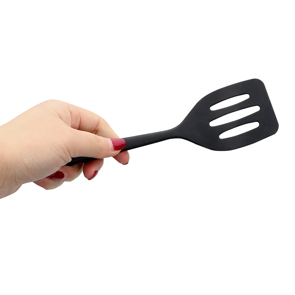 Egg Fish Frying Pan Scoop Silicone Turners Cooking Utensils Spatula Fried Shovel Gadgets Kitchen Tools Cooking Accessories