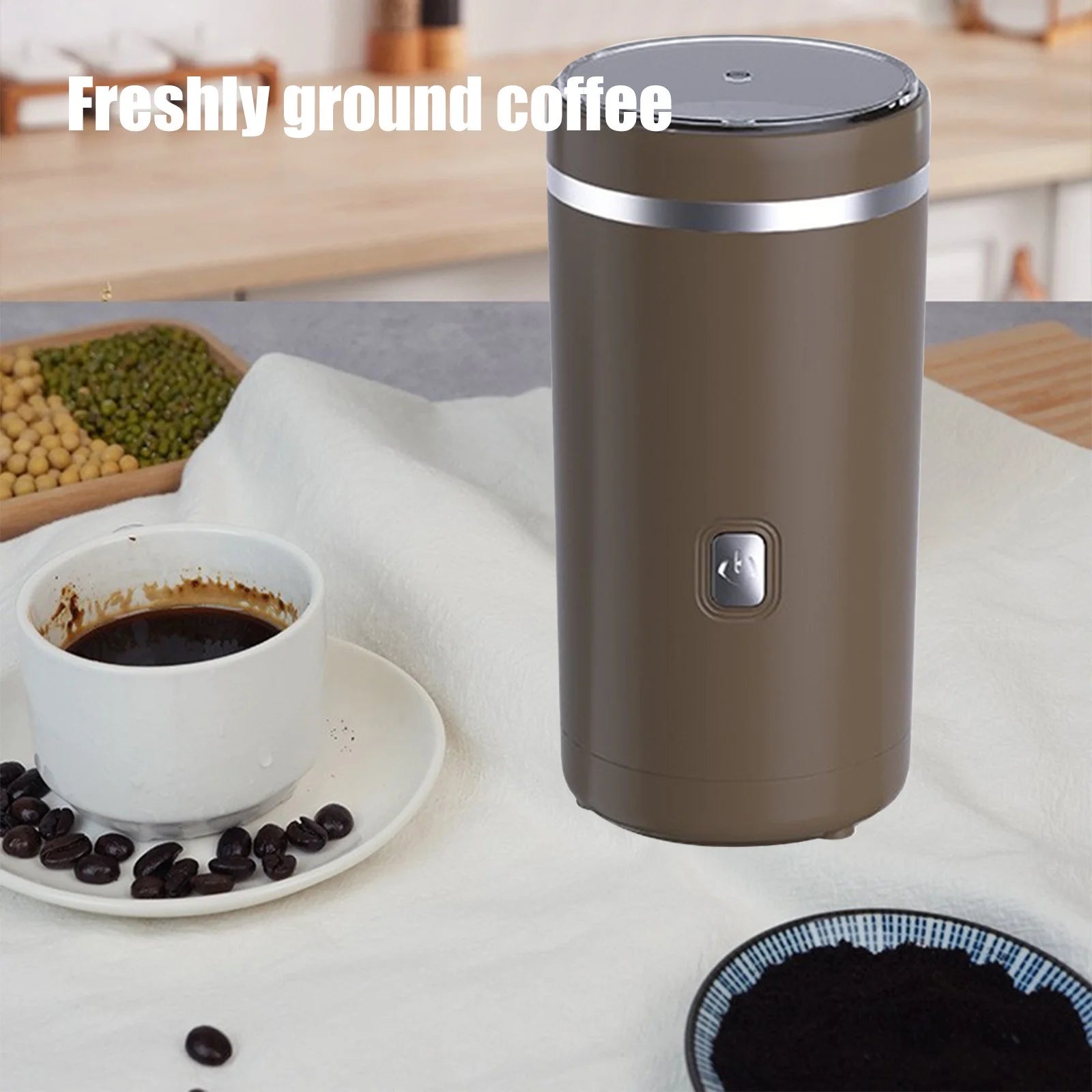 Coffee Grinder Coffee Grinder Grains Grinder Spice Grinder Herb Grinder Grinder for Coffee Beans Spices with 2 Stainless Steel Blade