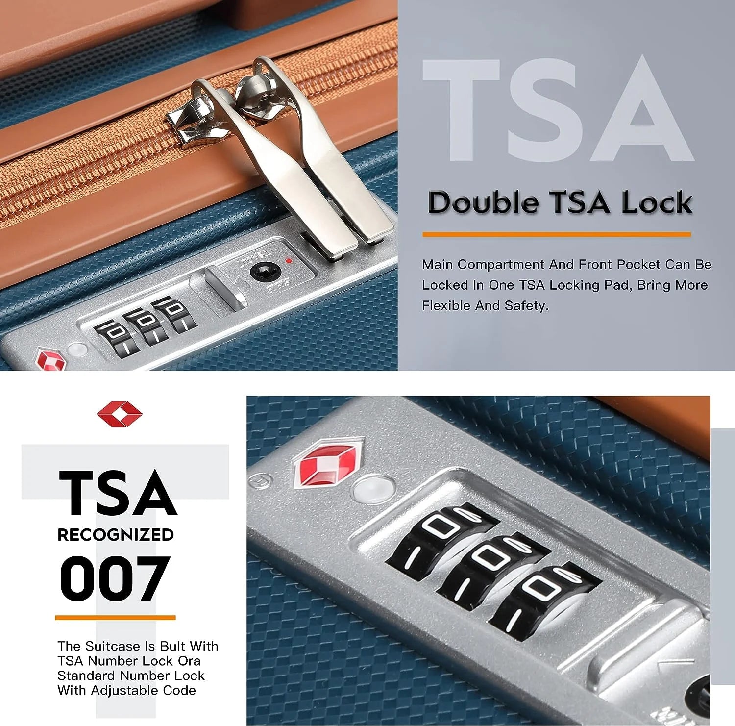 Carry-On Luggage 20" Lightweight Polypropylene Luggage, Hardshell Suitcase with Swivel Wheels