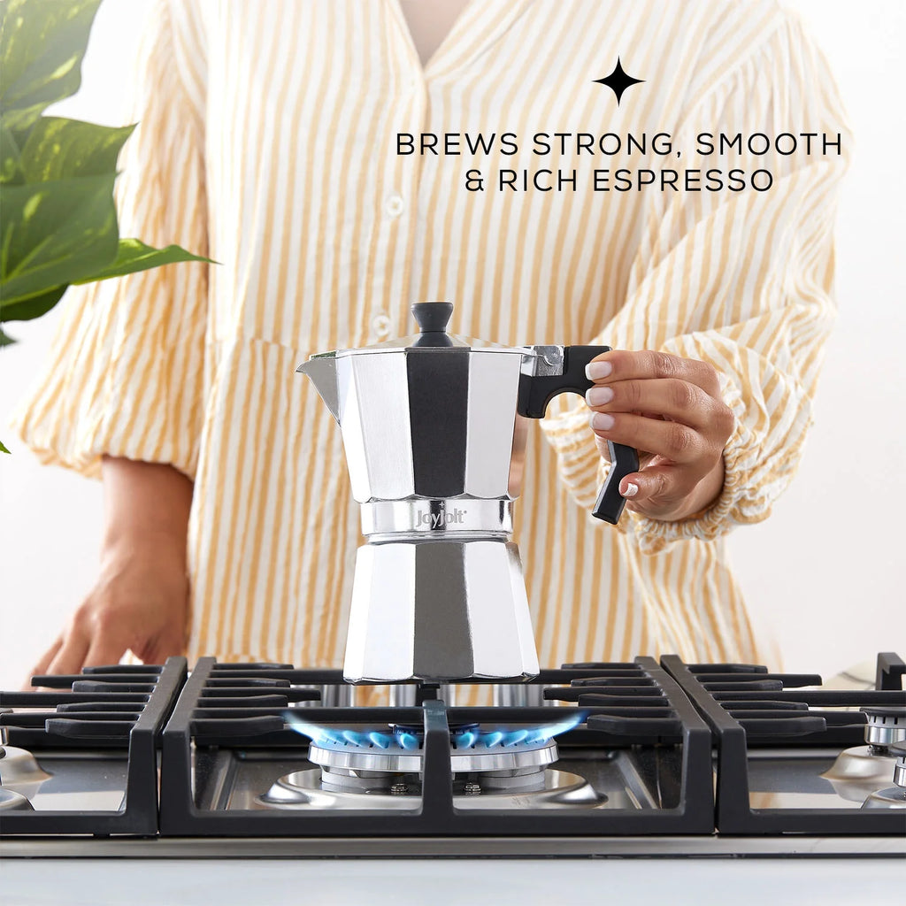 Store 6 -Cup Stovetop Espresso Maker