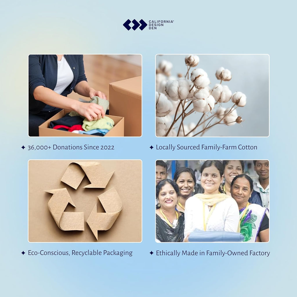 Queen Sheet Set - Soft 400 Thread Count Sateen, Natural 100% Cotton Sheets for Queen Size Bed, Deep Pockets for a Snug Fit, Durable Bedding - Sky Blue